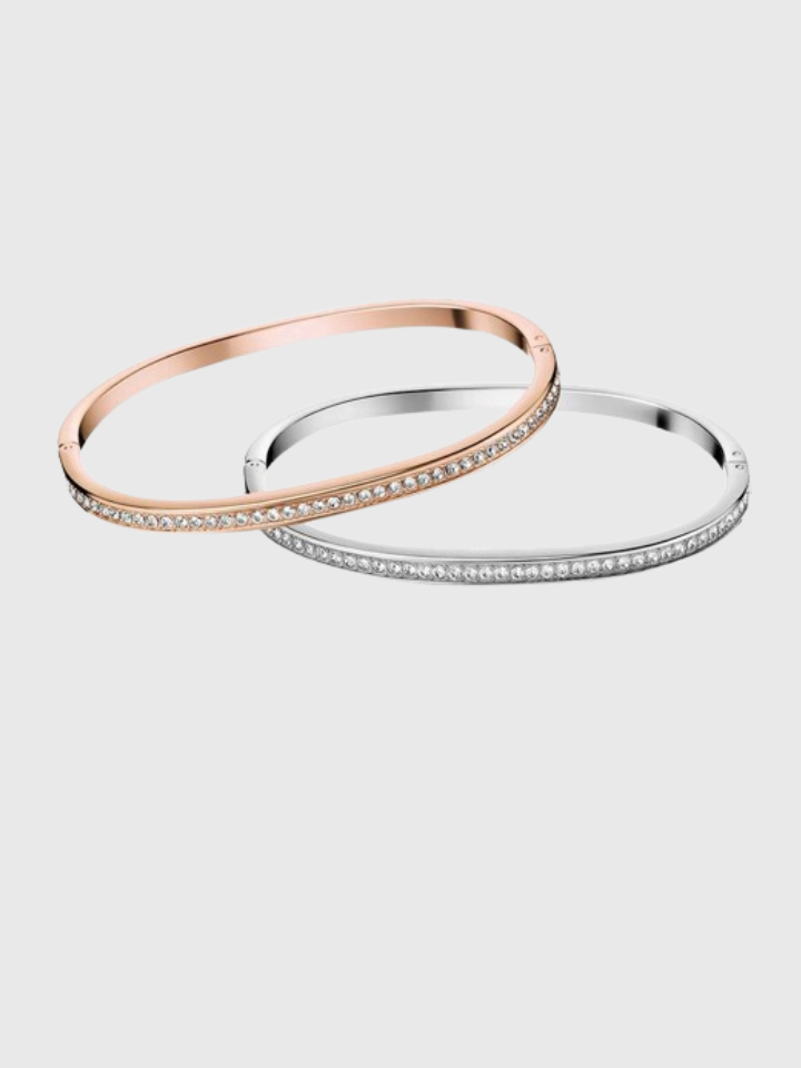 ck Hook - B-GLE CLOS HOOK PVDPOPNK 1LINEWHTCRYS  S